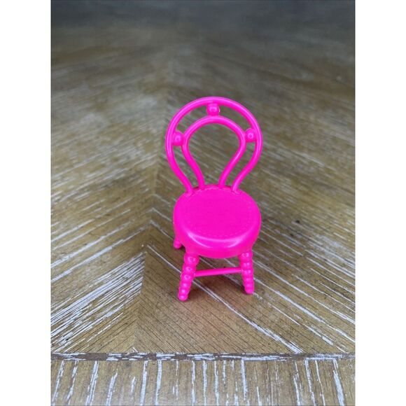 Mattel Chelsea Playhouse Pink Bistro‎ Chair Replacement - Picture 3 of 7